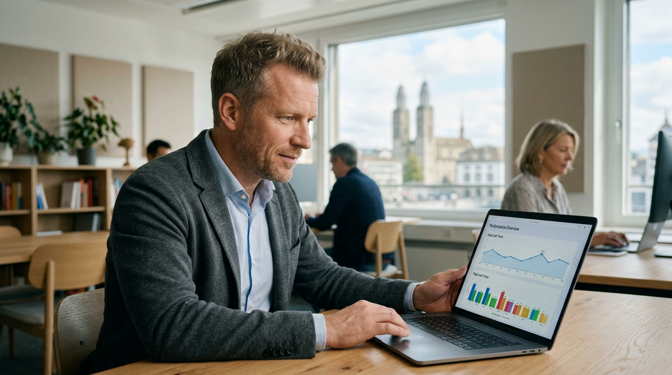 Schnelle Website: Core Web Vitals für KMU in der Schweiz optimieren