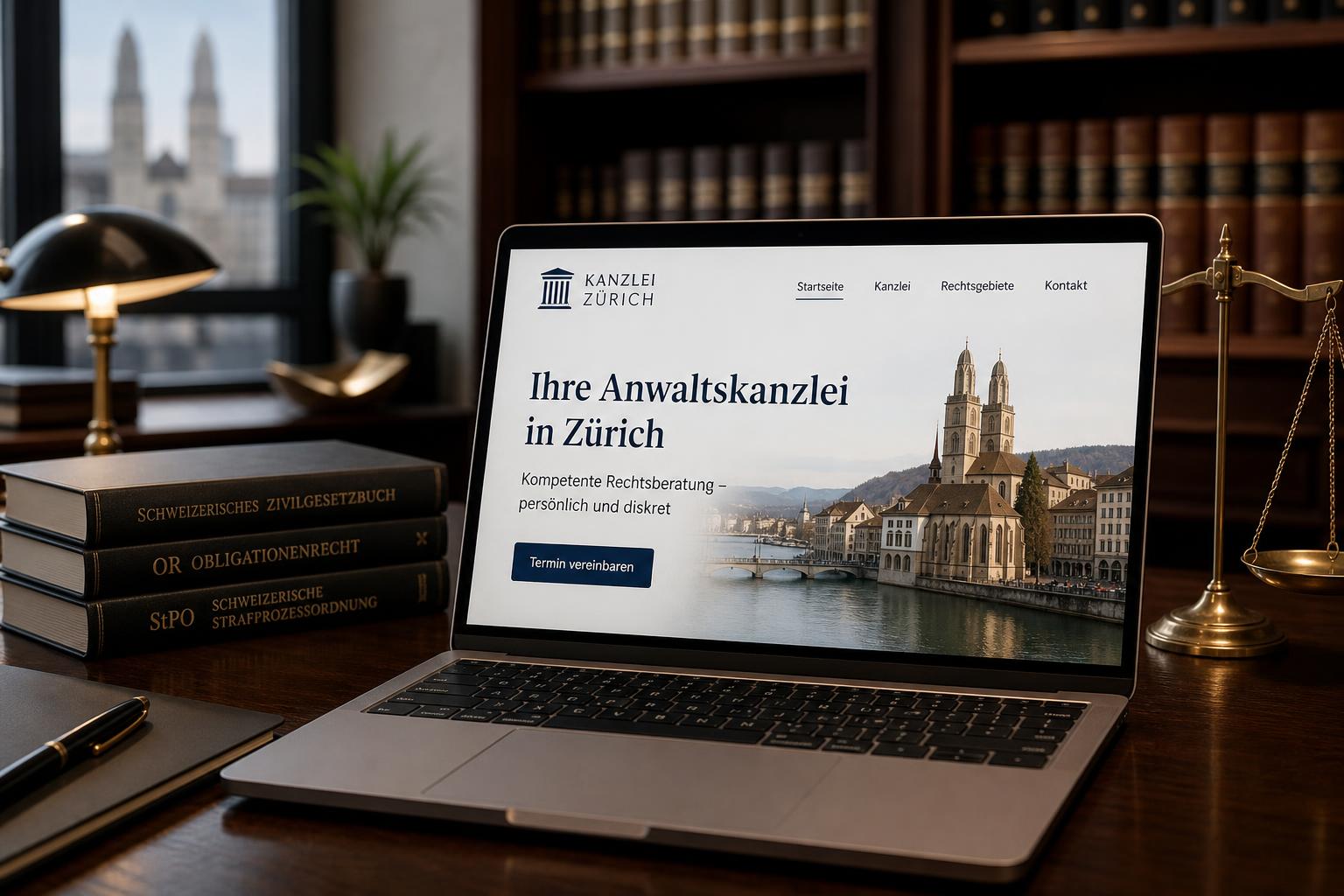 Webdesign für Anwälte in der Schweiz