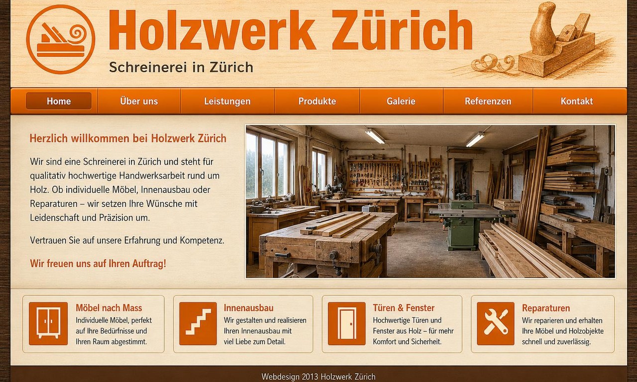 Vorher – Schreinerei, Zürich