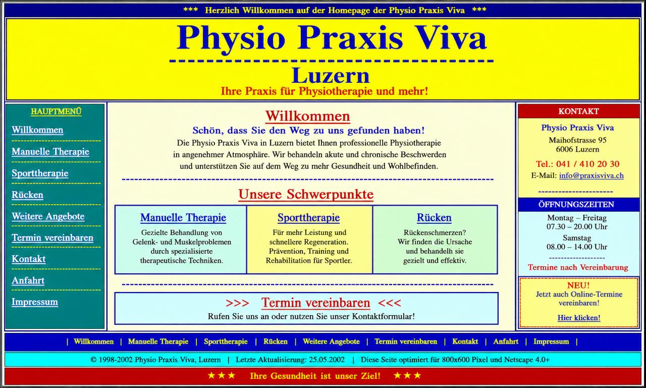 Vorher – Physiotherapie, Luzern